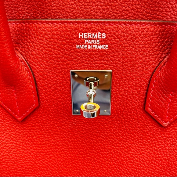 SOLD!!! 2017 Hermès Sac Berkin 35 Veau Togo - Picture 6 of 9